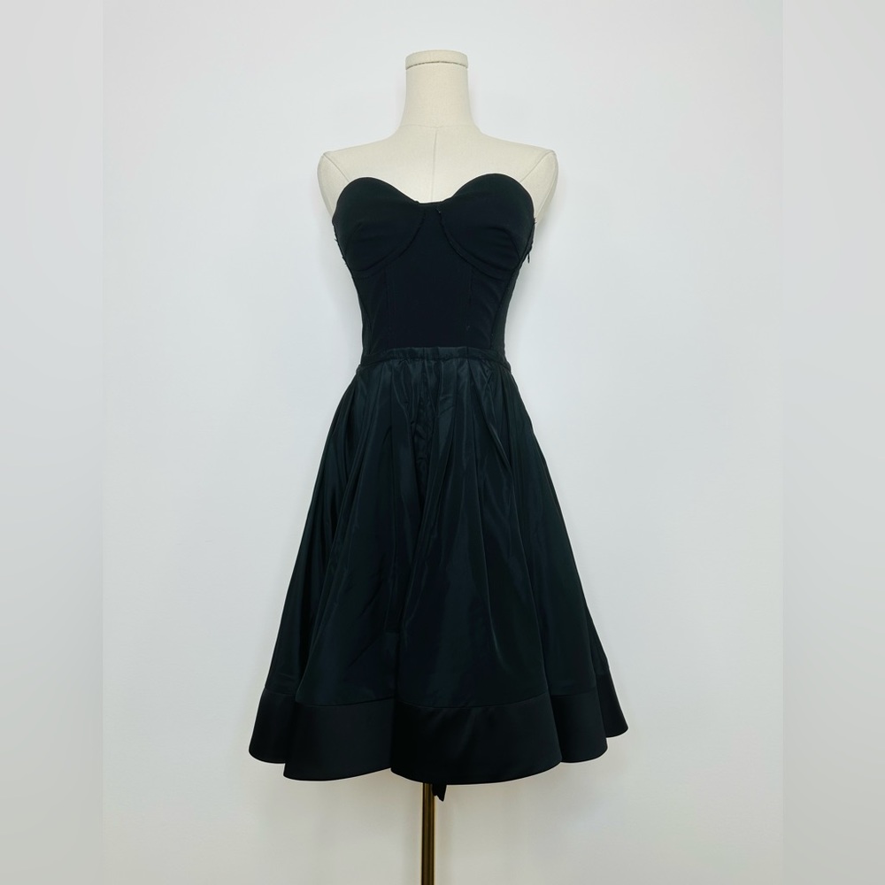 Proenza Schouler Taffeta Bustier Fit-&-Flare Dress - Picture 8 of 15